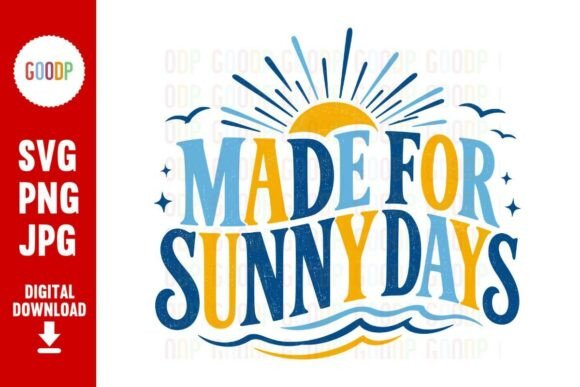 Download Made for Sunny Days Summer Beach SVG - Beach Collection