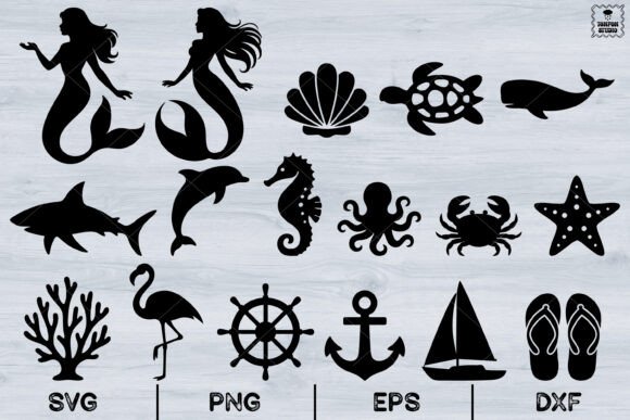 Download Sea Animals, Ocean Animals, Beach Svg - Beach Collection