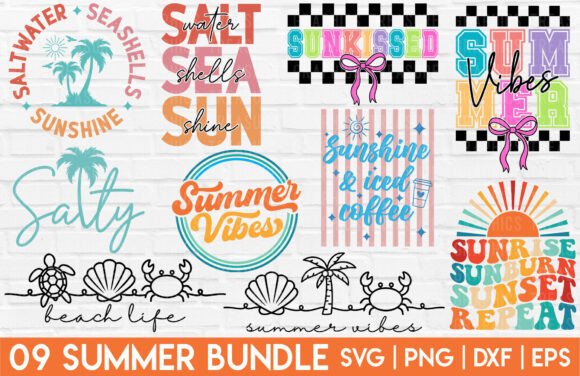 Download Summer SVG Bundle Ocean Beach Vacation - Beach Collection